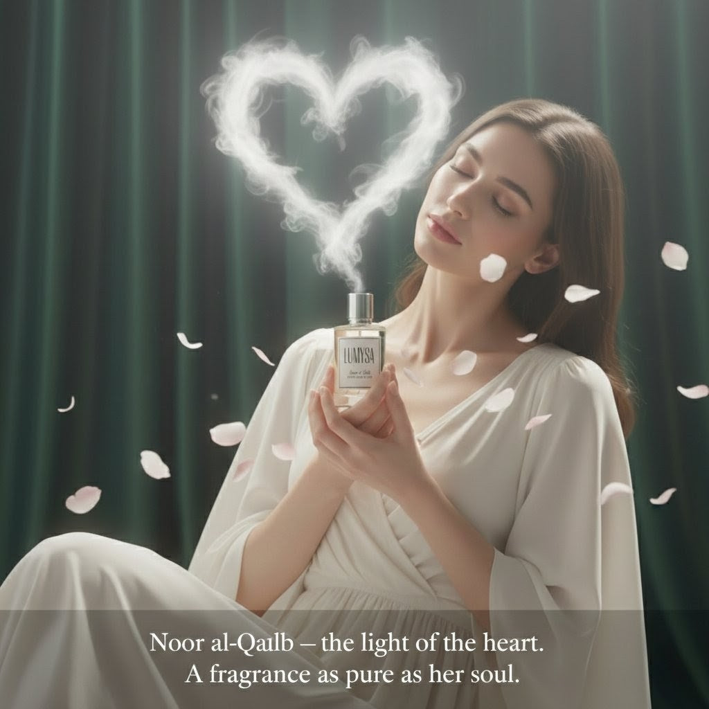 Noor Al-Qalb – White Oud Elixir for Women