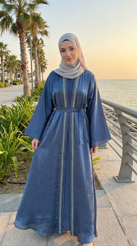 Organza Blue