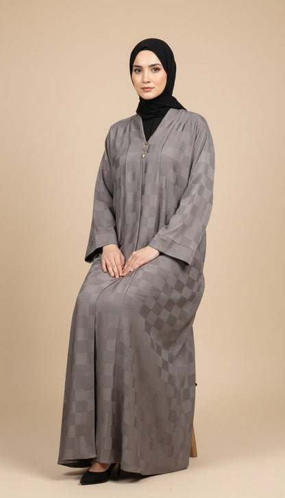 Abaya Grey