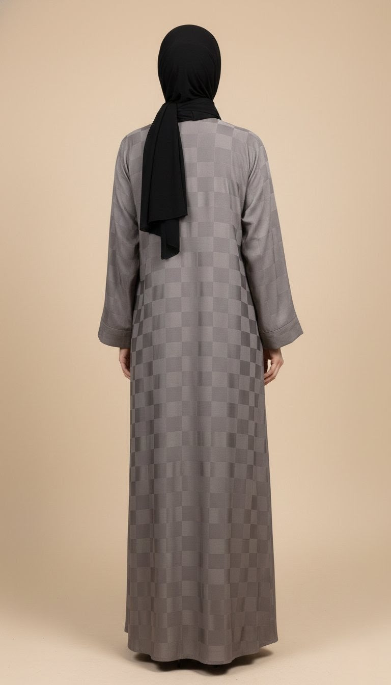 Abaya Grey