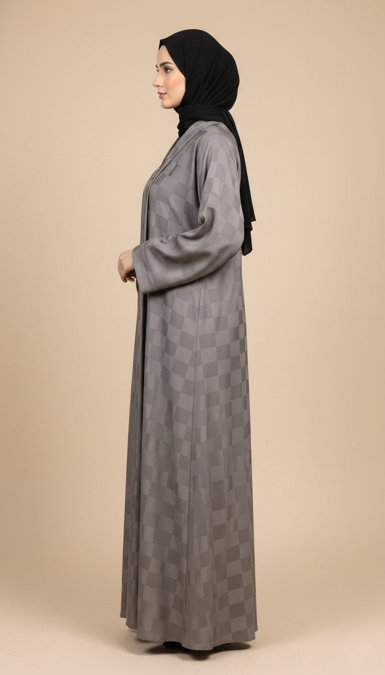Abaya Grey
