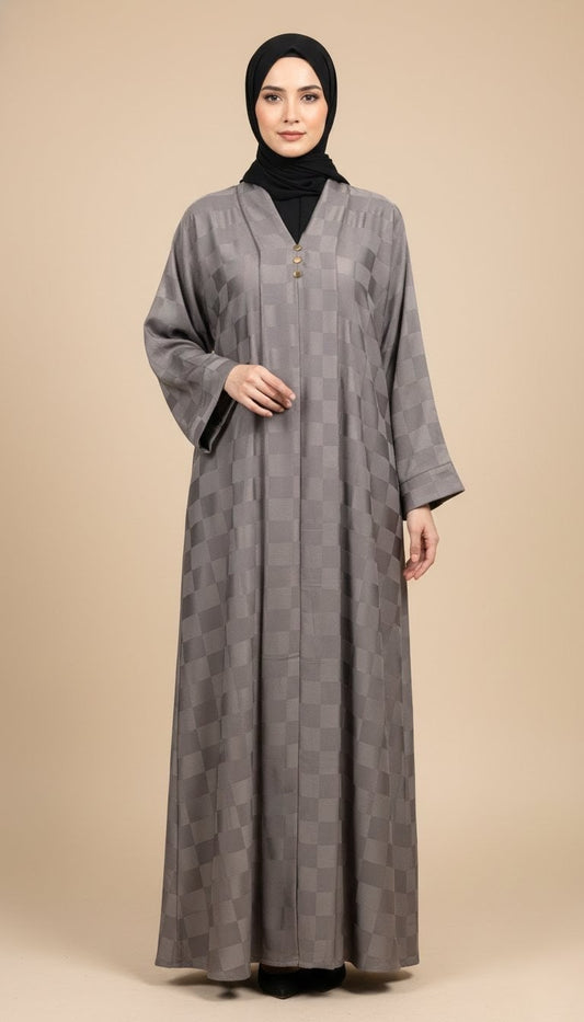 Abaya Grey