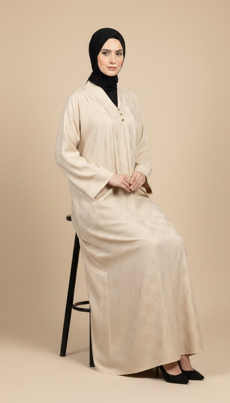 Abaya Beige