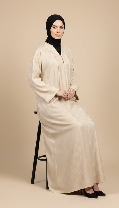 Abaya Beige