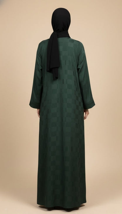 Abaya Emerald Green