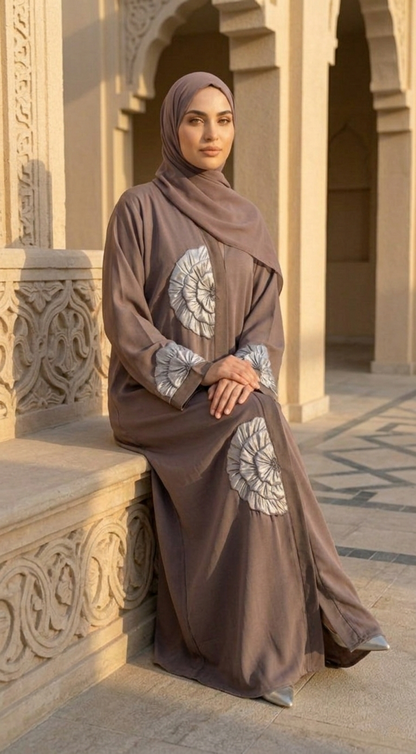 Flora Mocha Taupe