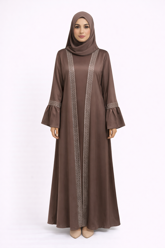 Burqa Brown