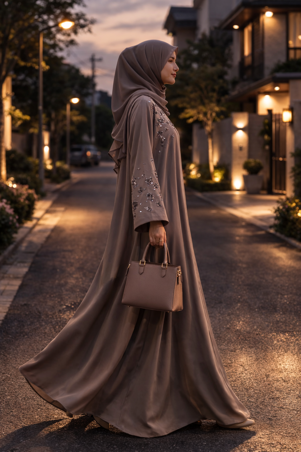 Noor Taupe Brown