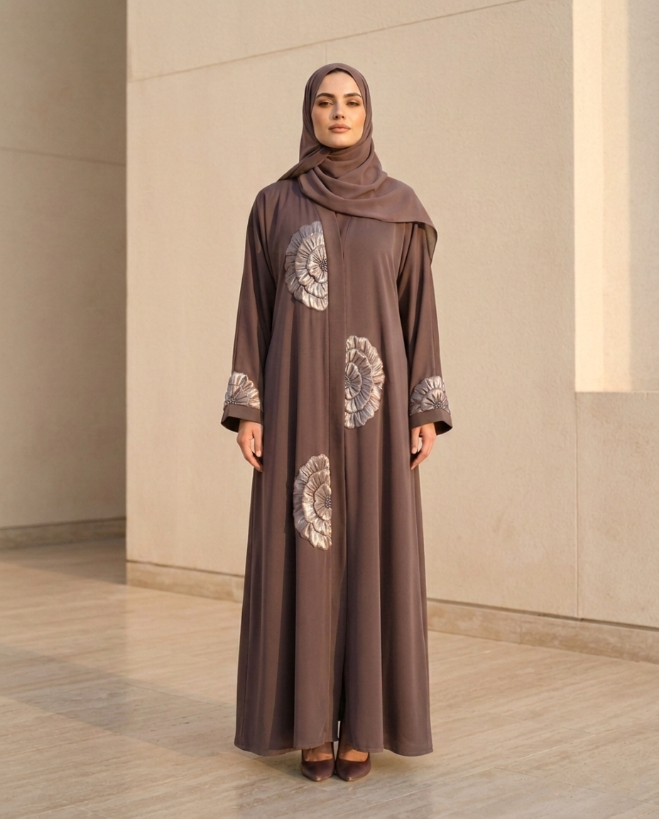 Flora Mocha Taupe