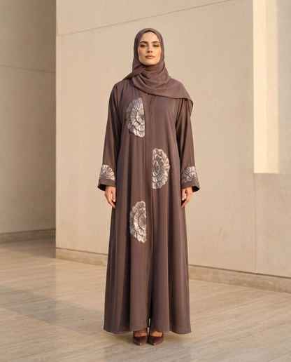 Flora Mocha Taupe