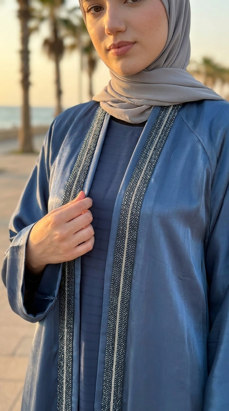 Organza Blue