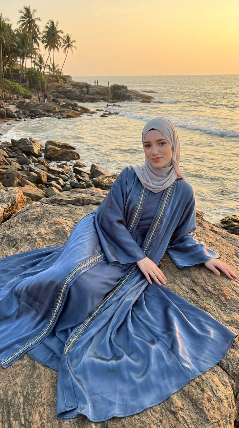 Organza Blue